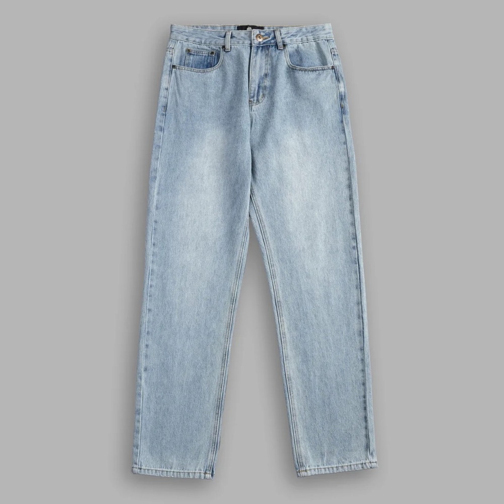 WOLF CHOPPER CAMPBELL DENIM JEANS IN LIGHT WASH